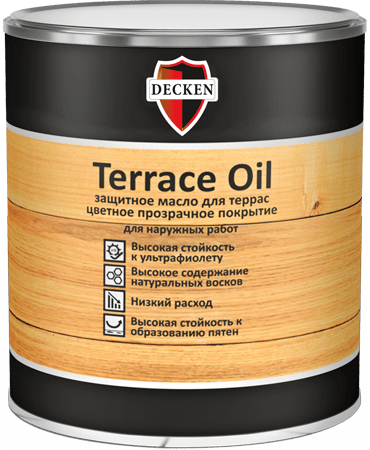 Масло для террас DECKEN Terrace Oil