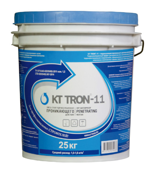 КТтрон-11 (Проникающая гидроизоляция для бетонов)